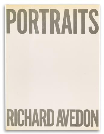 RICHARD AVEDON. A group of 3 select titles by the renowned fashion photographer.